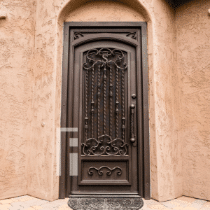 Texas Carmella Iron Entry Door