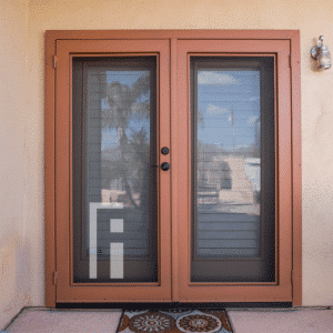 Clear View Iron Security Door First Impression Ironworks
