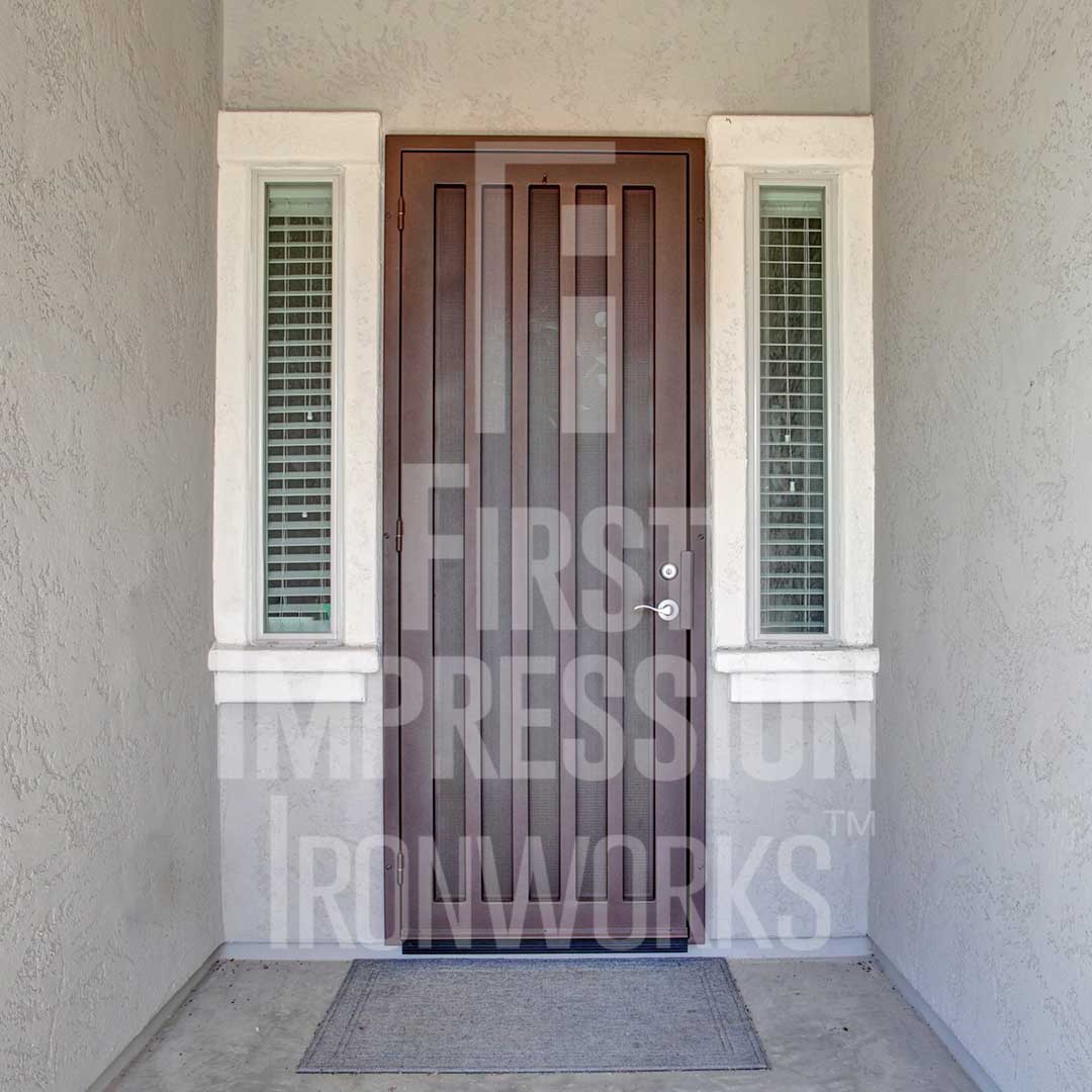 Guardian Iron Security Door First Impression Ironworks