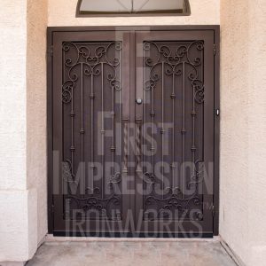 Californian French Iron Security Door