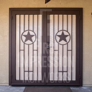 Lonestar Iron Security Door