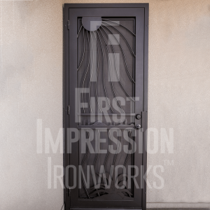 Sun Trail Iron Security Door