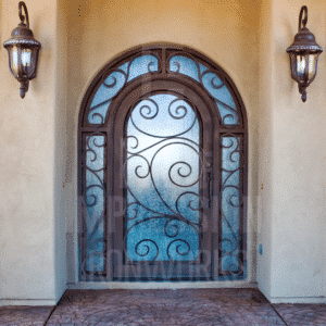 barcelona-french-iron-entry-doors-kick-plates-arch-scrolls-w