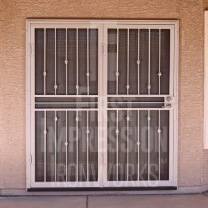 Texas Bauble Arcadia Iron Security Doors