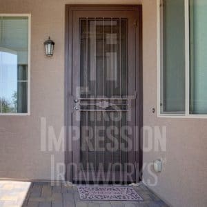 Small Arizonan Iron Security Door