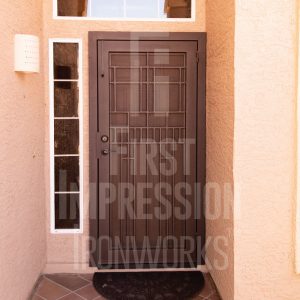 Penasco Iron Security Door