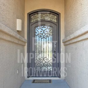 Capri Iron Entry door
