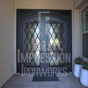 Custom Exclusive Iron Entry Door
