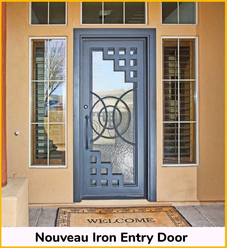 Iron Entry Door Bonus Upgrade First Impression Ironworks