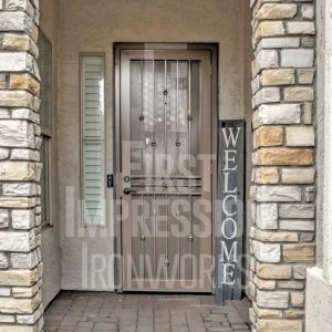 Bauble Iron Security Door