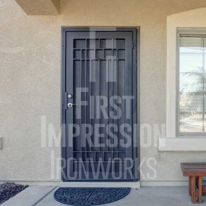 Penasco Iron Security Door