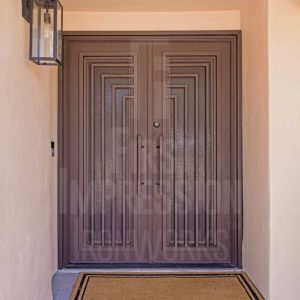 Custom Modern Iron Entry Door Exclusive