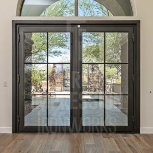Porto VI Iron Entry Door