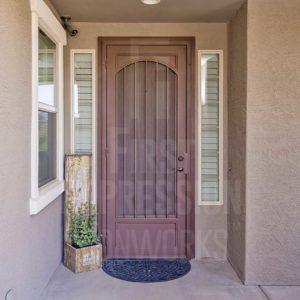Royale-Iron-Security-Door-Signature-Traditional-Single-Left-Hand-Forged-Straight-Faux-Arch-web