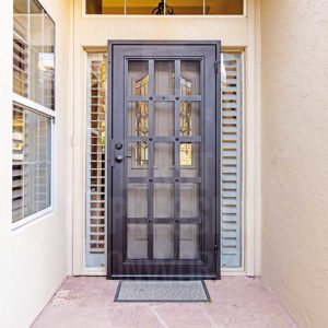 Santa-Fe-Iron-Security-Door-Signature-Southwest-Single-Right-High-Definition-Square-w
