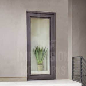 Clearview Iron Entry Door