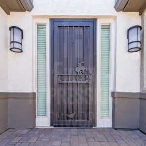 High Noon Iron Security Door