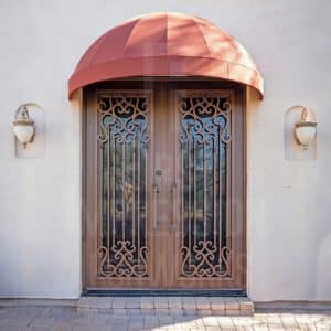 Exclusive Capri Iron Entry Door