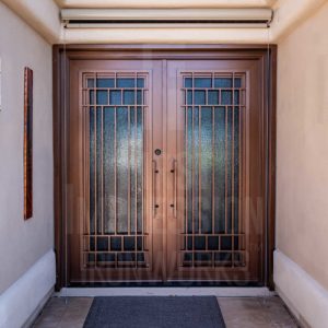 Penasco Iron Entry Door