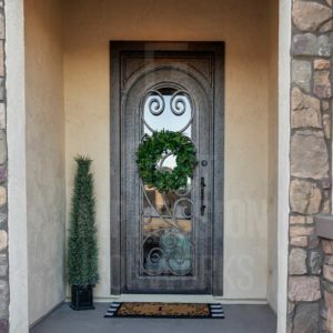 exclusive Barcelona Iron Entry Door