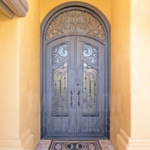 Tuscan French Exclusive Iron Entry Door