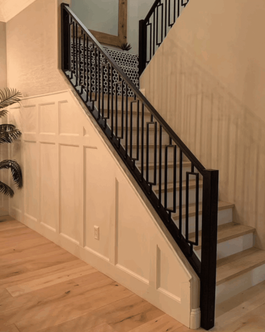 Image if a iron railing that a client used as inspiration 
