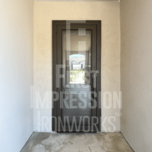 Texas Clearview Iron Security Door