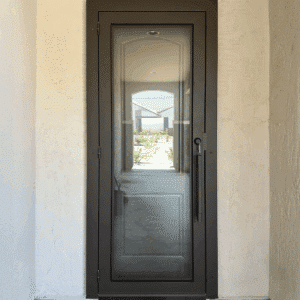 Texas Clearview Iron Security Door