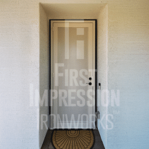 Texas Clearview Iron Security Door - Steel Screen