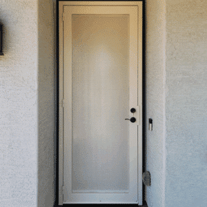 Texas Clearview Iron Security Door - Steel Screen