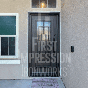 Texas Elite Horizon Iron Entry Door