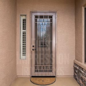 Texas Penasco Single Iron Security Door