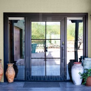 Colonial Diamond Iron Entry Door Exclusive