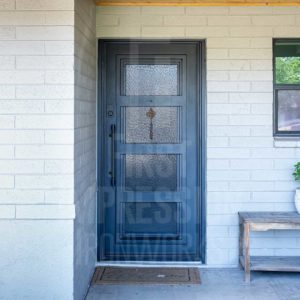 Desert Contemporary Exclusive Iron Entry Door Contemporary
