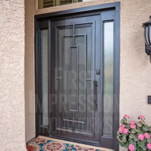 Elite Horizon Iron Entry Door Exclusive