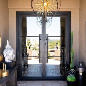 Contemporary XL Iron Entry Door Exclusive