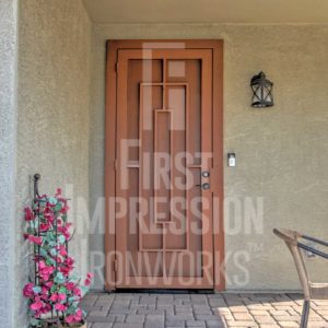 Elite Horizon Iron Security Door Signature
