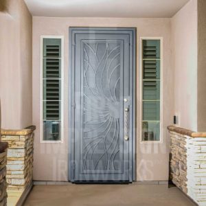 Swirl Exclusive Iron Security Door