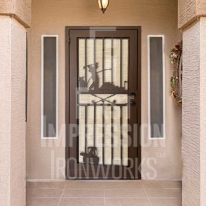 Golfscape Iron Security Door