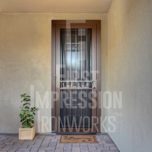Hermosa Vista Iron Security Door