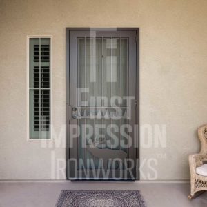 Kings Ranch Iron Security Door