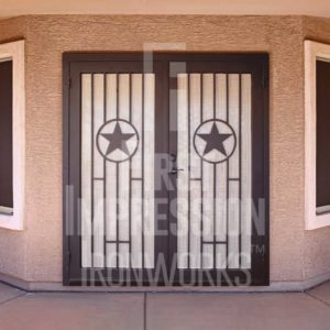 Lonestar Iron Security Door