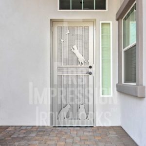 Summer Catch Iron Security Door