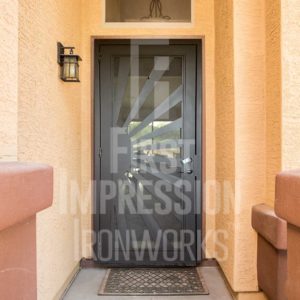 Tempe Sun Iron Security Door