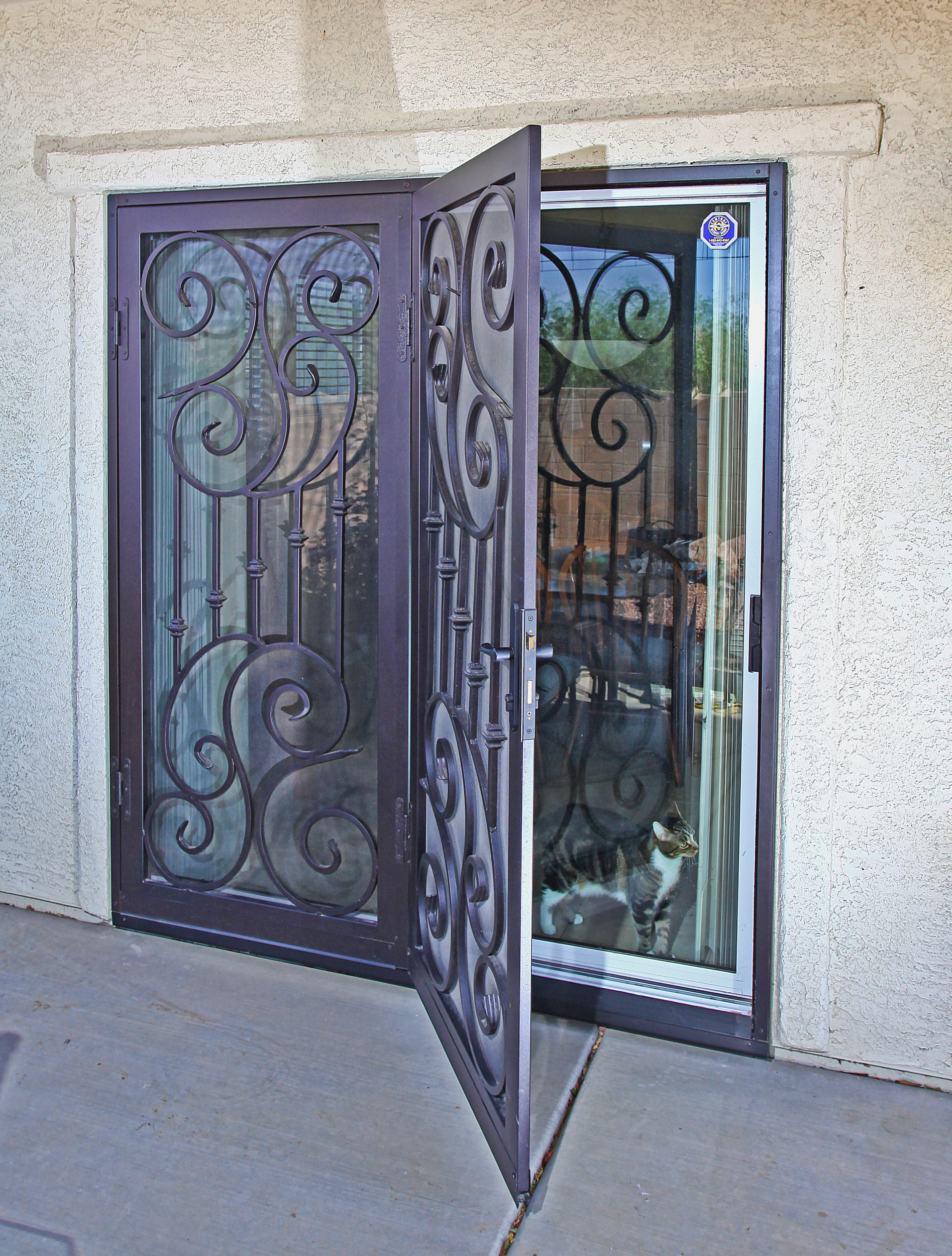 Security Door Terminology Anatomy Of A Security Door Iron